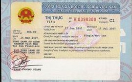 Từ 1/1/2013, tăng lệ phí cấp thị thực với người Việt Nam ở nước ngoài